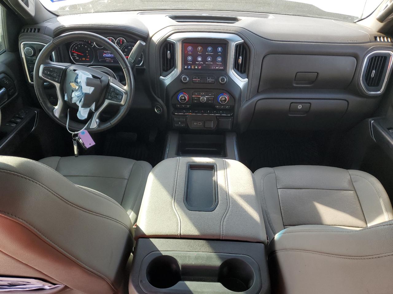 2021 Chevrolet Silverado VIN 1GCUYGED1MZ429423 Copart auction photo, front end damage thumbnail 8