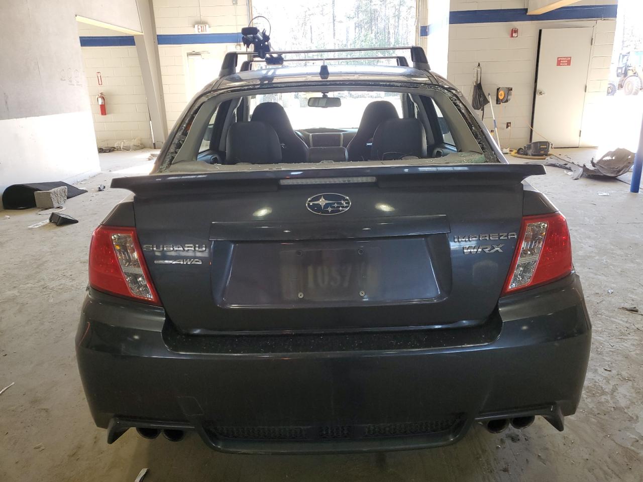 2012 Subaru WRX VIN JF1GV7F66CG027774 Copart auction photo, rear end damage thumbnail 6