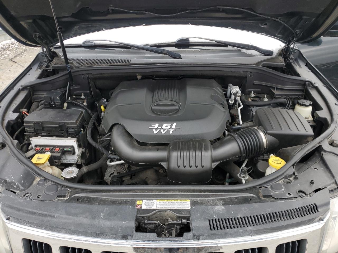 2012 Jeep Grand Cherokee VIN 1C4RJFAG6CC359343 Copart auction photo, side damage thumbnail 12