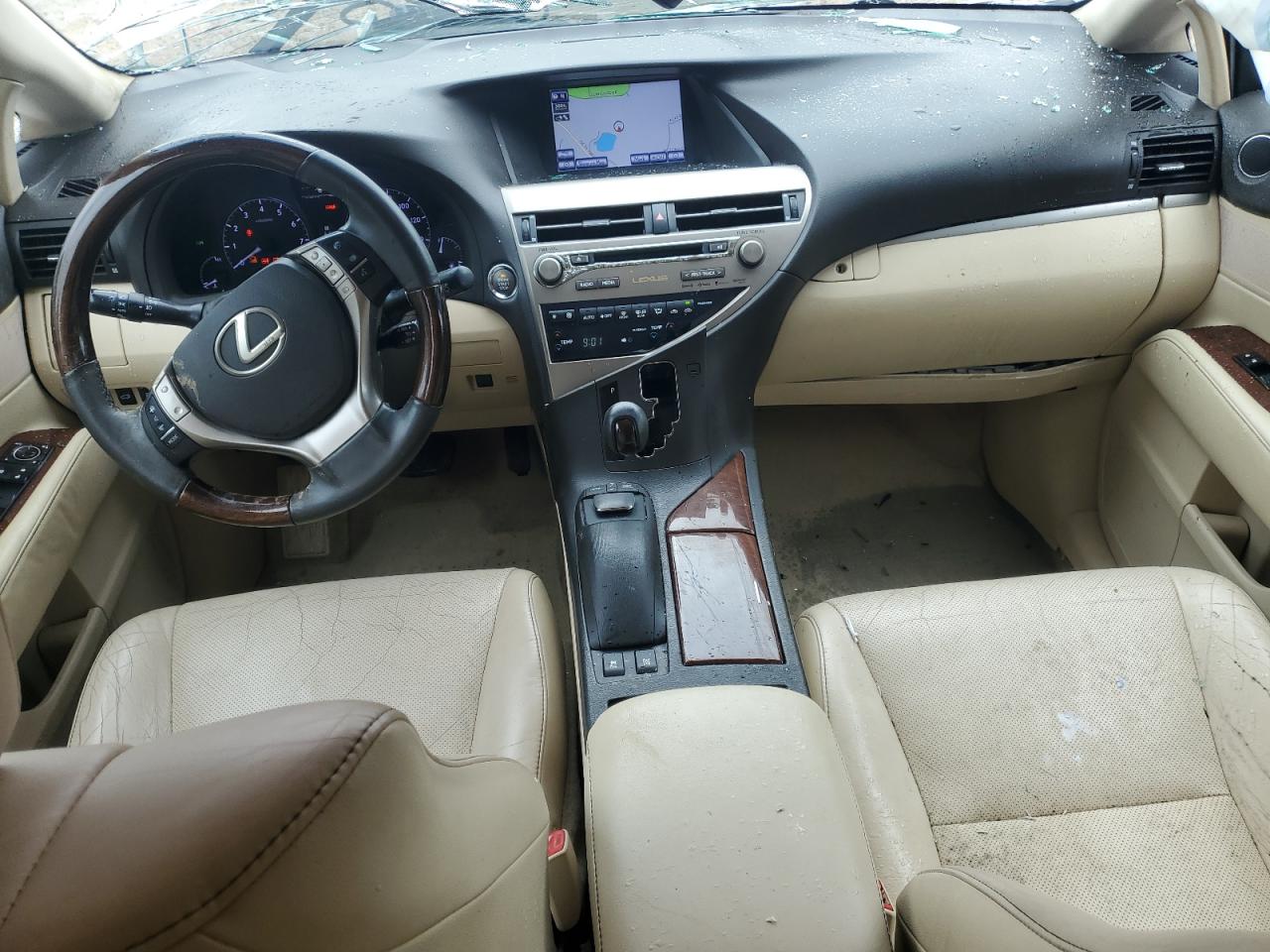 2014 Lexus RX VIN 2T2BK1BA5EC232102 Copart auction photo, all over damage thumbnail 8