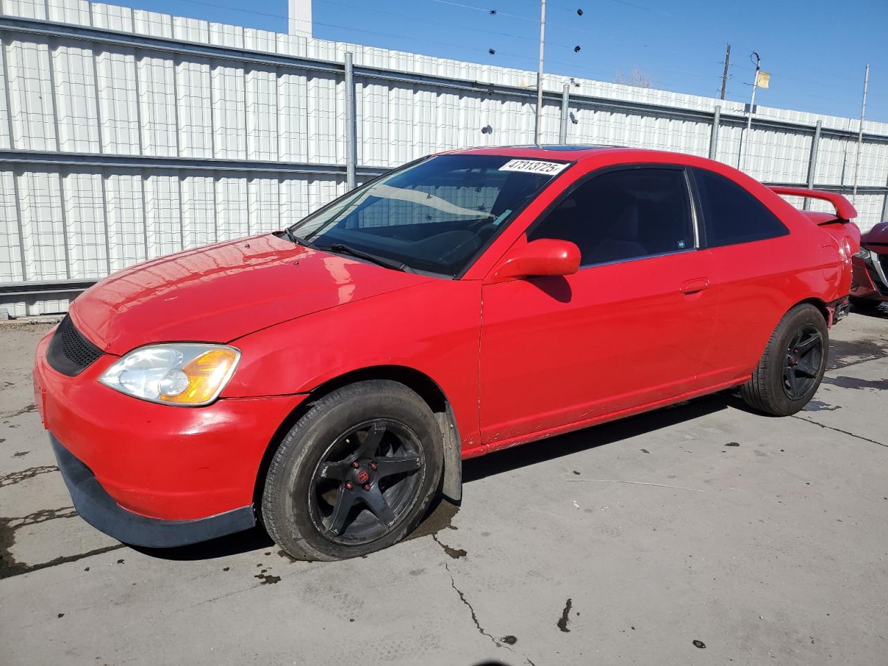 2001 Honda Civic VIN 1HGEM21991L006366