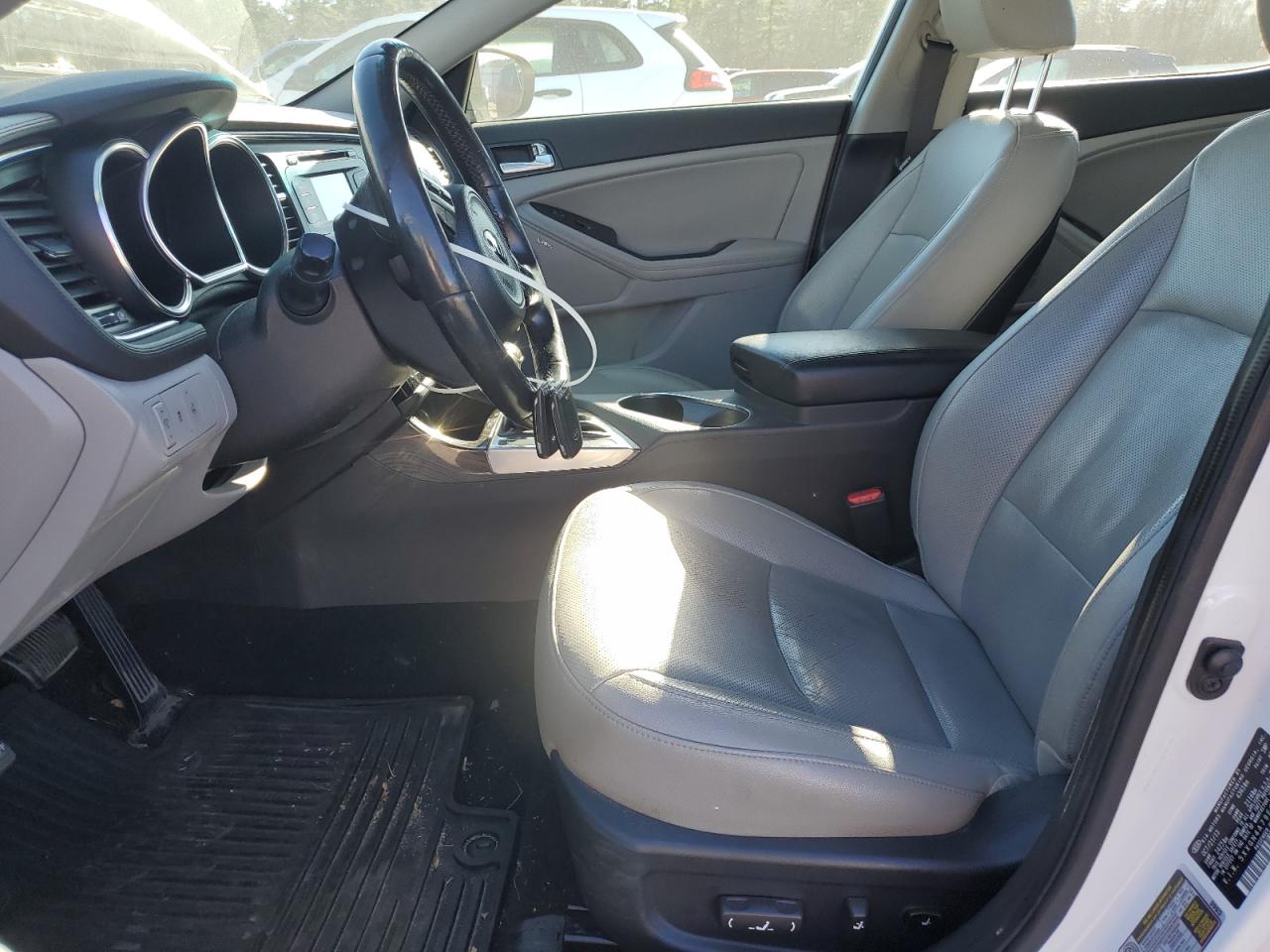 2014 KIA Optima VIN 5XXGN4A79EG276458 Copart auction photo, front end / rear end damage thumbnail 7