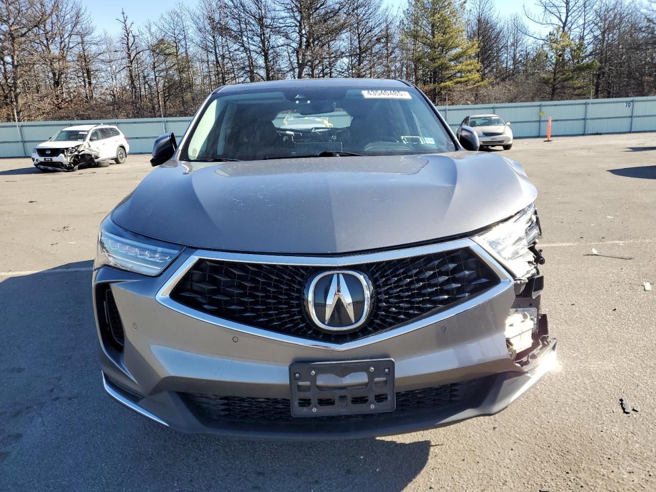 2022 Acura RDX VIN 5J8TC2H56NL010393 Copart auction photo, rear end / front end damage thumbnail 5