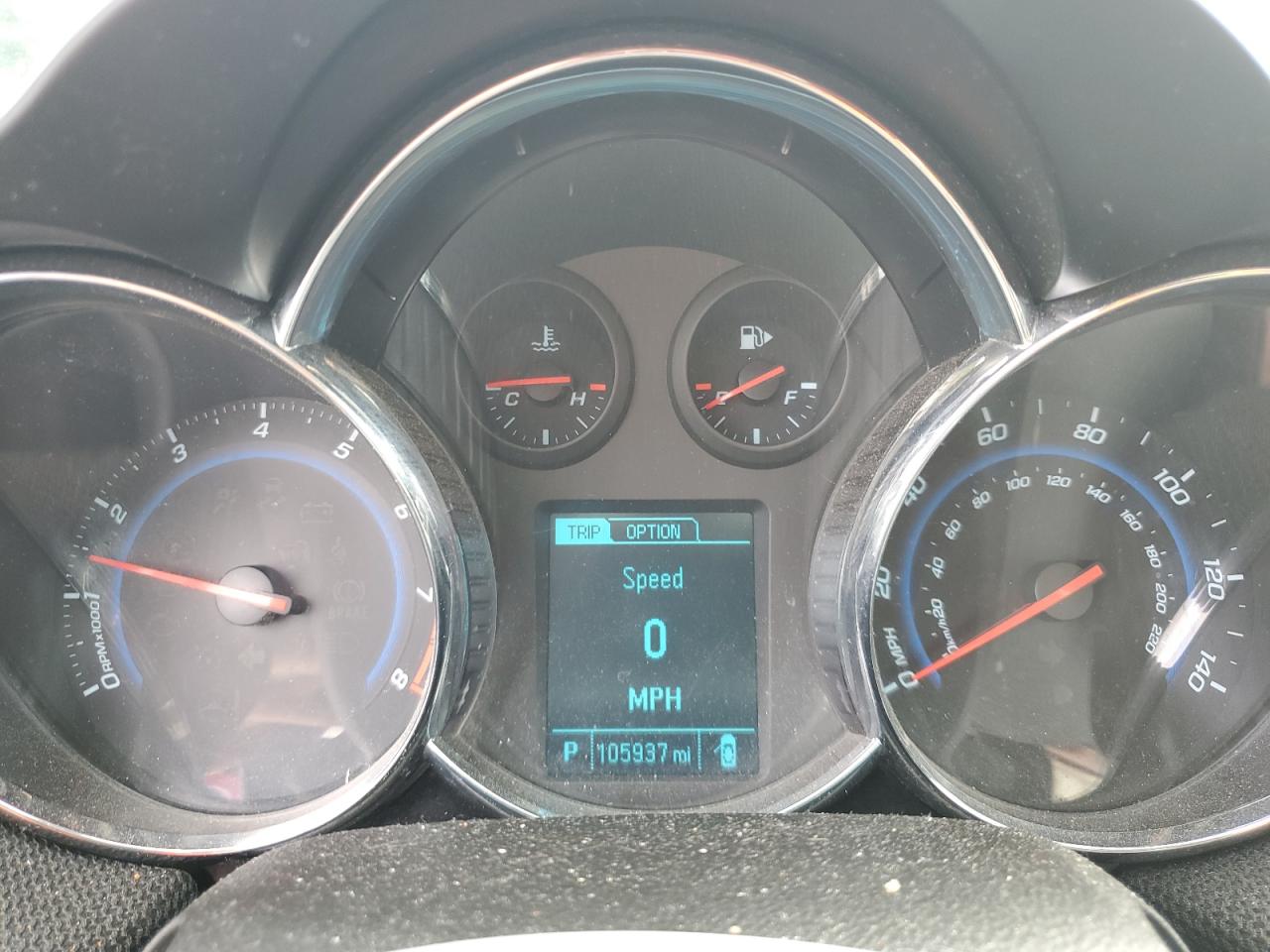2014 Chevrolet Cruze VIN 1G1PC5SB4E7140724 Copart auction photo, all over damage thumbnail 9