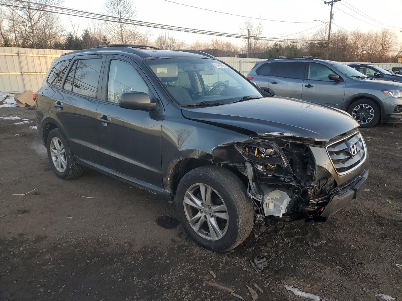 2010 Hyundai Santa Fe VIN 5NMSHDAG9AH408521 Copart auction photo, front end / minor dent/scratches damage thumbnail 4