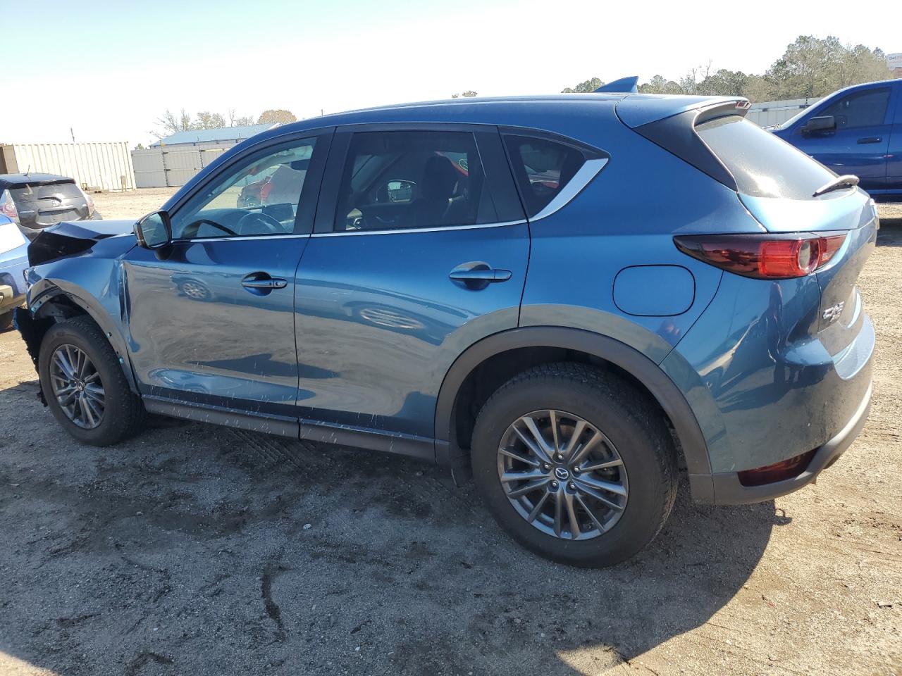 2019 Mazda CX-5 VIN JM3KFBCM9K1597882 Copart auction photo, front end damage thumbnail 2