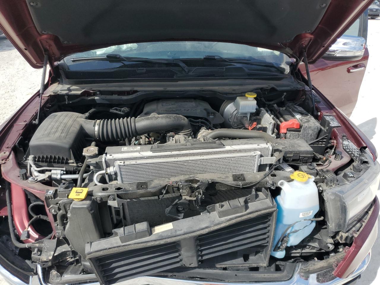 2019 RAM 1500 VIN 1C6SRFJT7KN759932 Copart auction photo, front end damage thumbnail 11