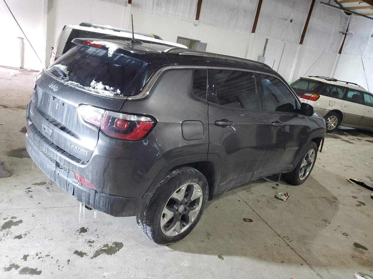 2018 Jeep Compass VIN 3C4NJDCB4JT480037 Copart auction photo, front end damage thumbnail 3