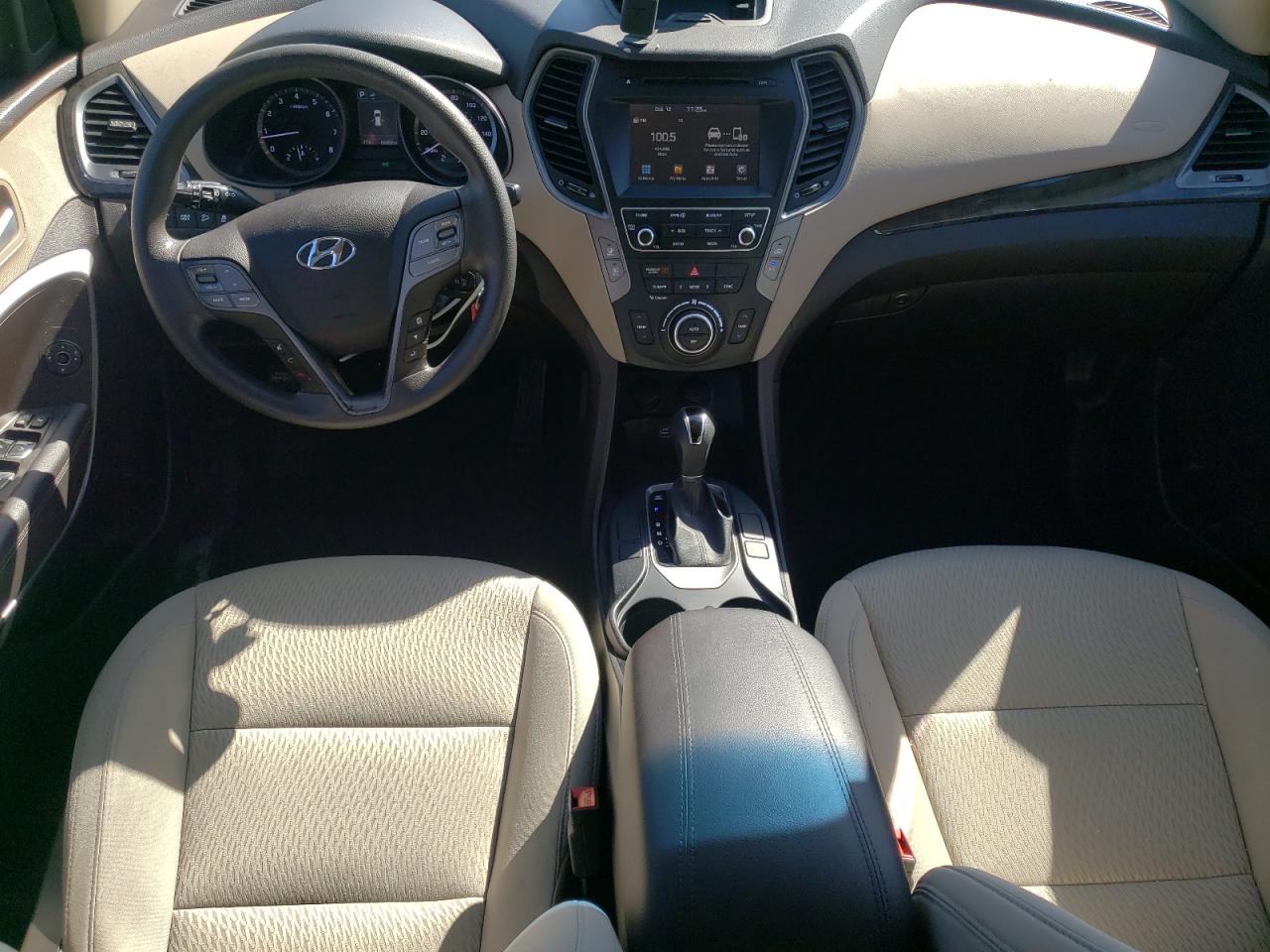 2017 Hyundai Santa Fe VIN 5XYZU3LB2HG380040 Copart auction photo, side / undercarriage damage thumbnail 8