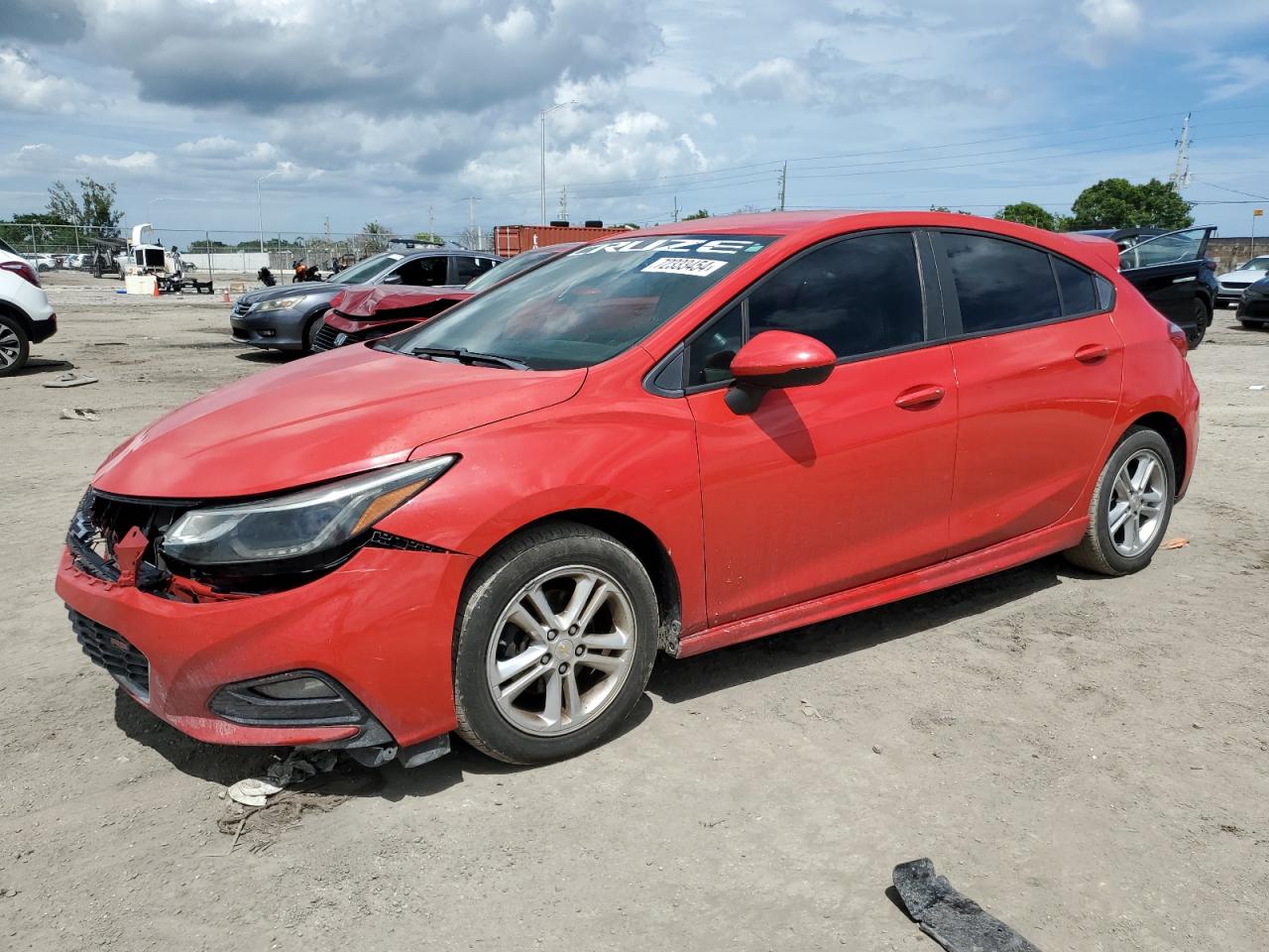 2017 Chevrolet Cruze VIN 3G1BE6SM2HS553453