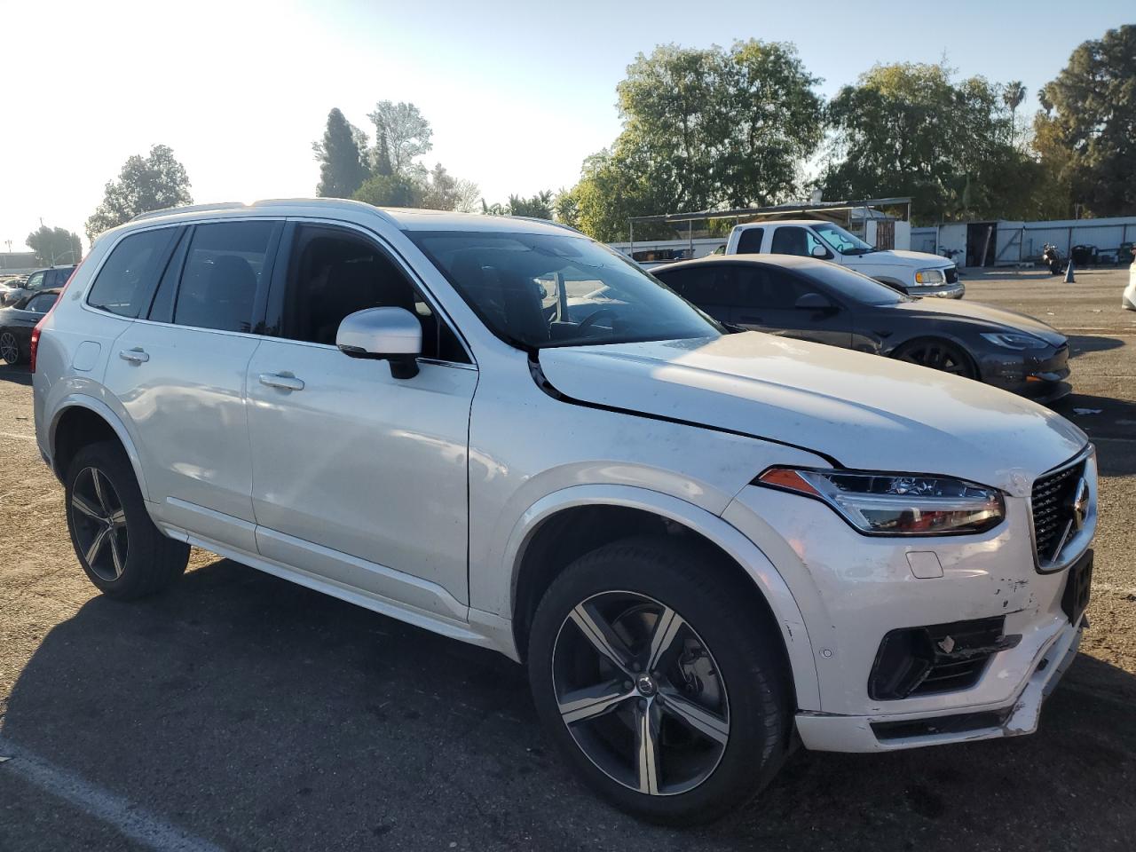 2019 Volvo XC90 VIN YV4BR0CM9K1442217 Copart auction photo, all over / undercarriage damage thumbnail 4