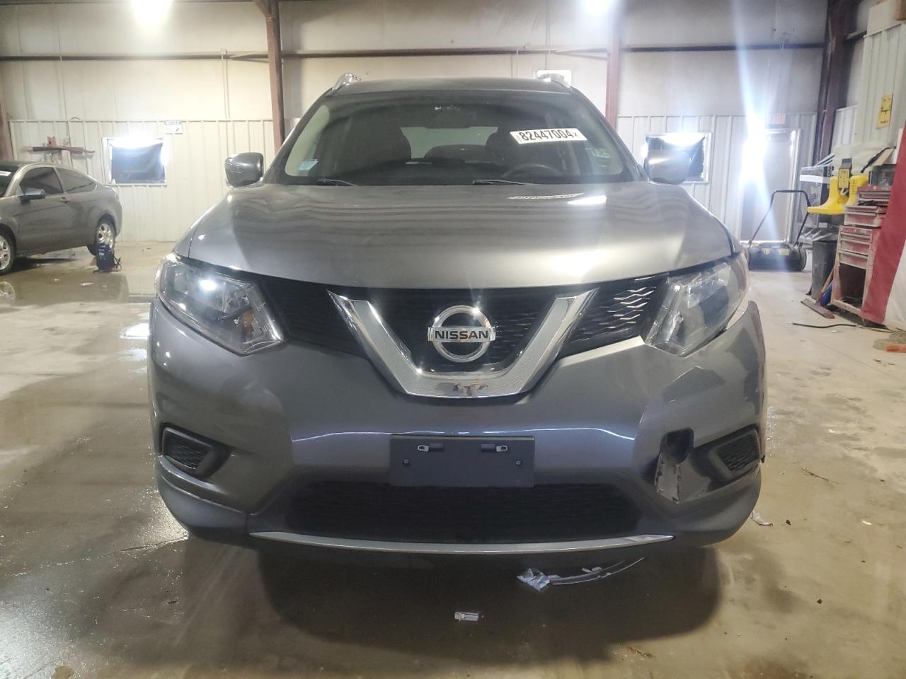 2016 Nissan Rogue VIN KNMAT2MT4GP710211 Copart auction photo, front end / side damage thumbnail 5