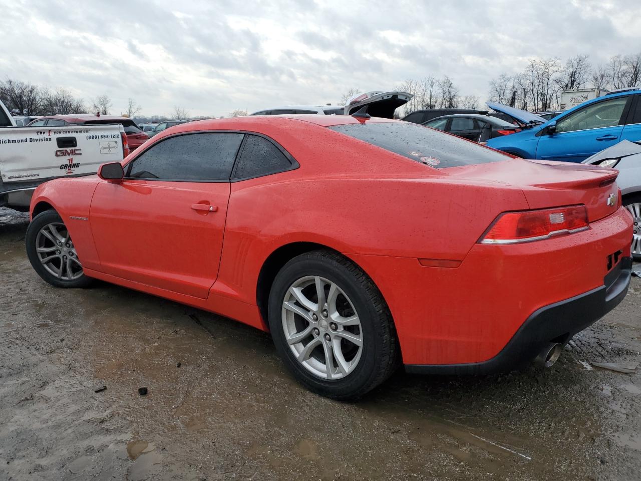 2014 Chevrolet Camaro VIN 2G1FA1E37E9201139 Copart auction photo, front end damage thumbnail 2