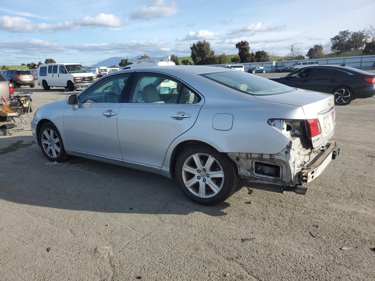 2009 Lexus ES VIN JTHBJ46G992285444 Copart auction photo, rear end damage thumbnail 2