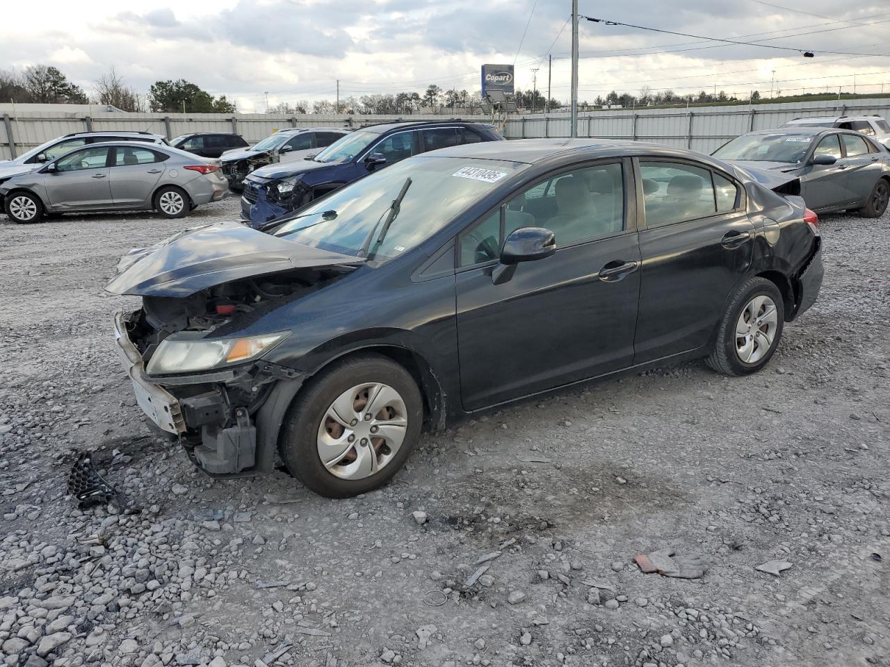 2013 Honda Civic VIN 2HGFB2F54DH503231