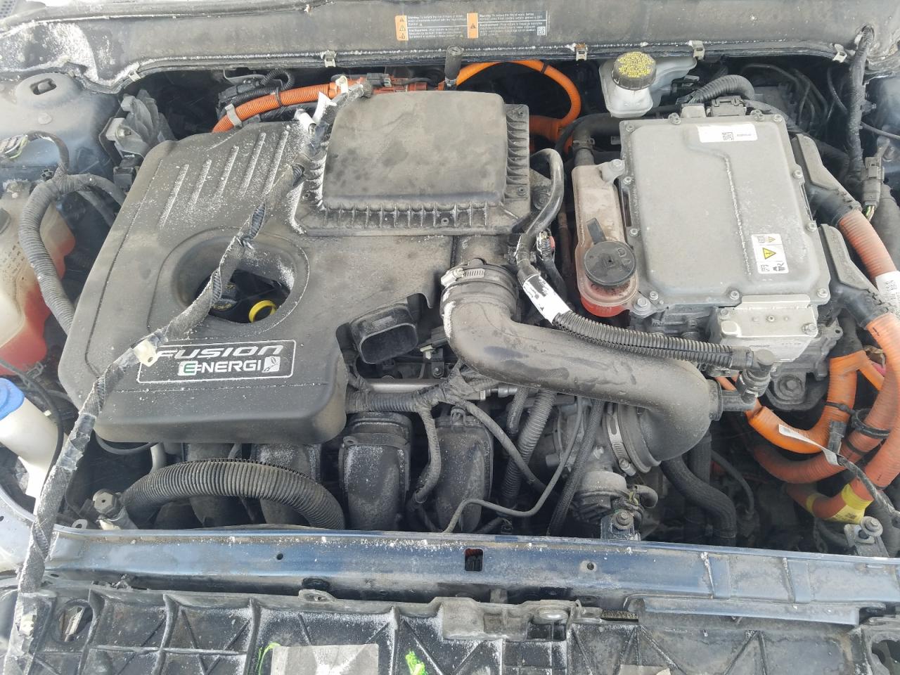 2018 Ford Fusion VIN 3FA6P0PU9JR244185 Copart auction photo, front end damage thumbnail 11