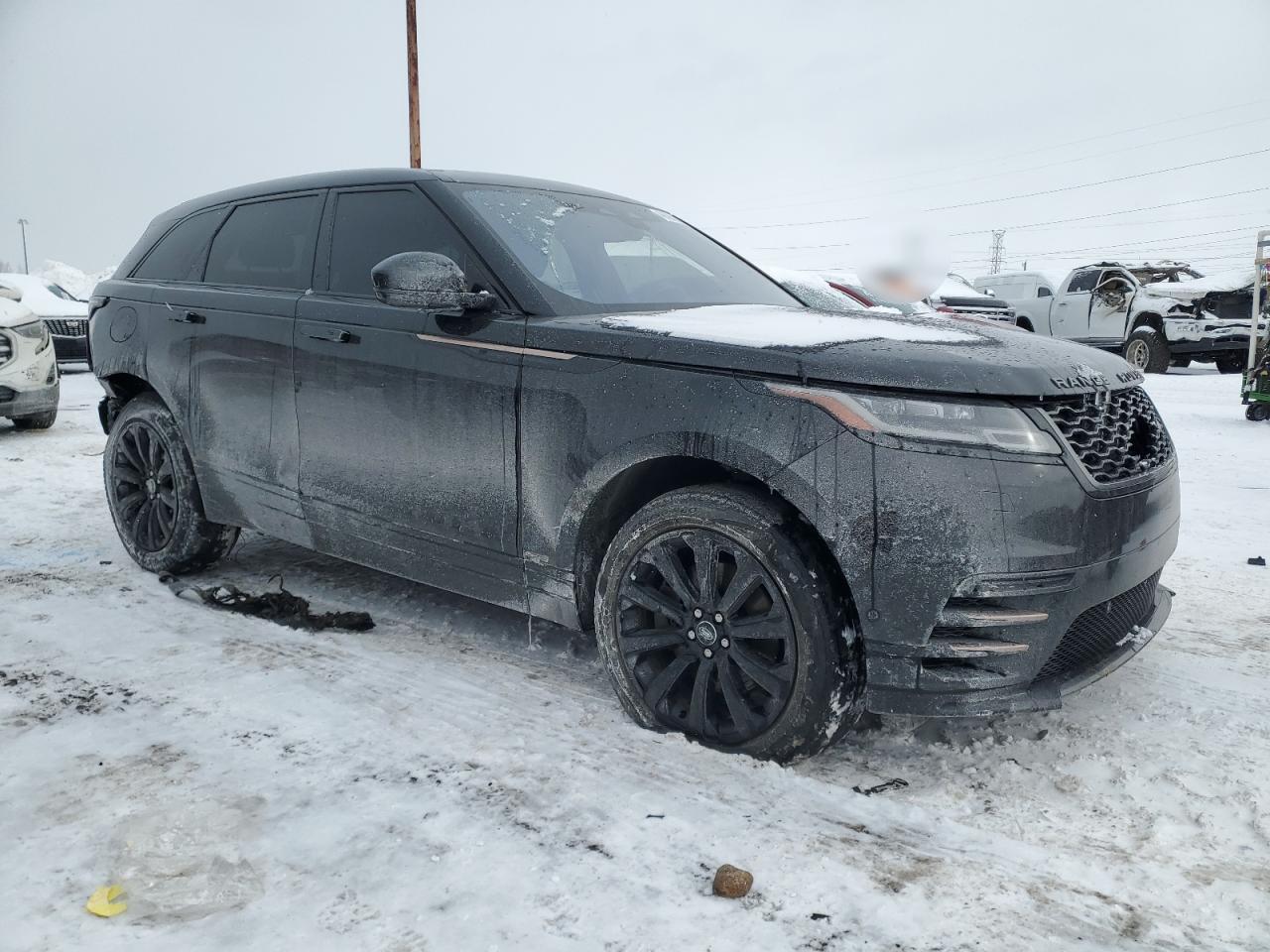 2021 Land Rover Range Rover VIN SALYT2EX8MA315343 Copart auction photo, front end damage thumbnail 4