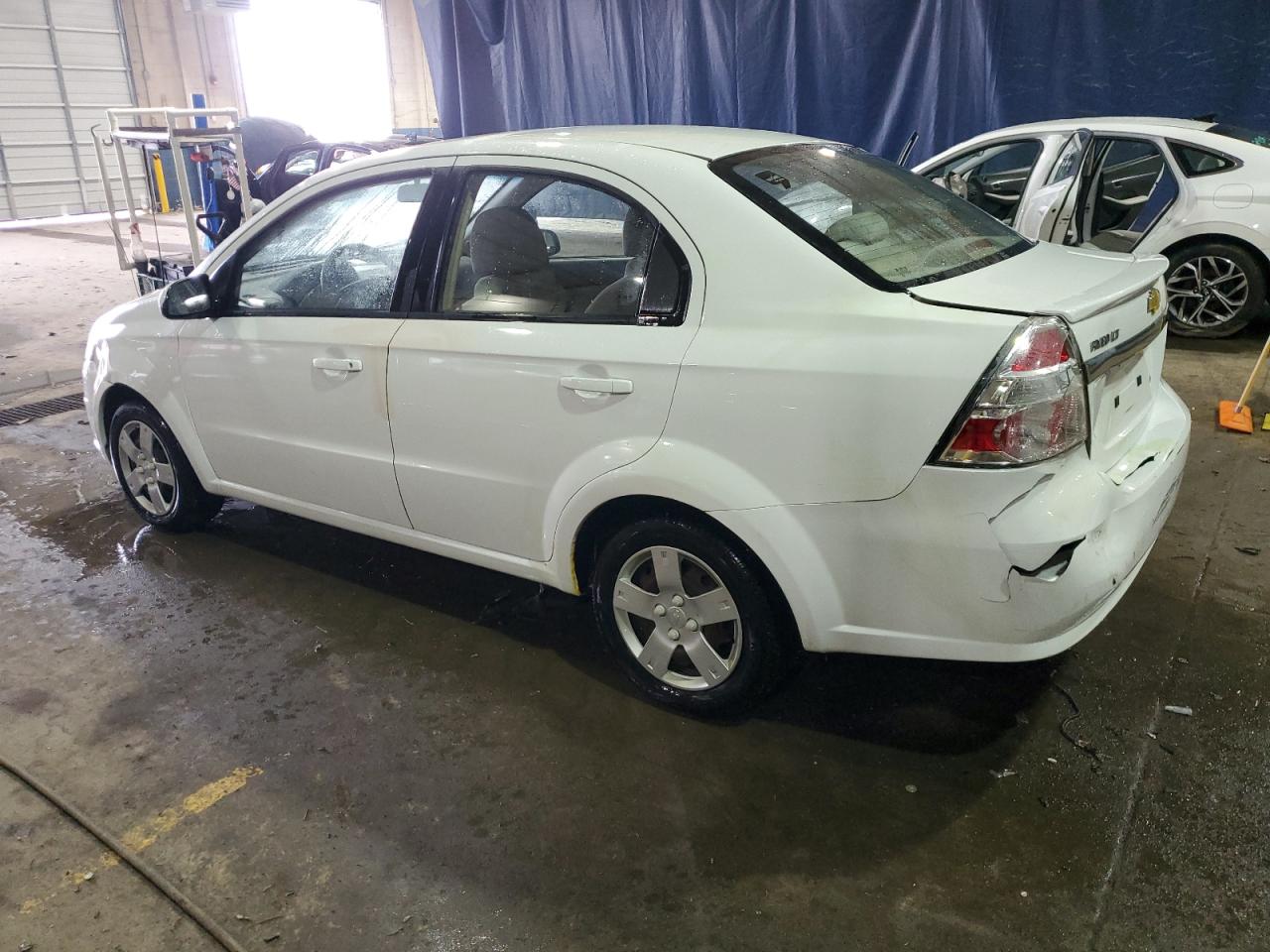 2011 Chevrolet Aveo VIN KL1TD5DE5BB153427 Copart auction photo, rear end damage thumbnail 2