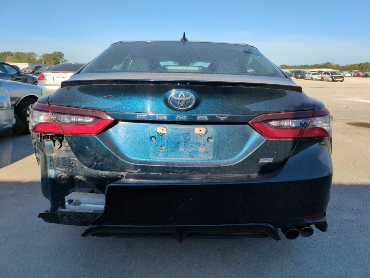 2021 Toyota Camry VIN 4T1G11AK5MU534719 Copart auction photo, rear end / undercarriage damage thumbnail 6