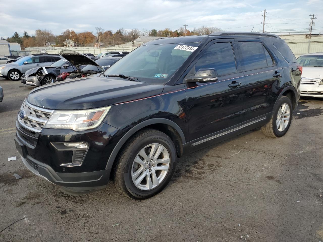 2018 Ford Explorer VIN 1FM5K8D86JGC21573
