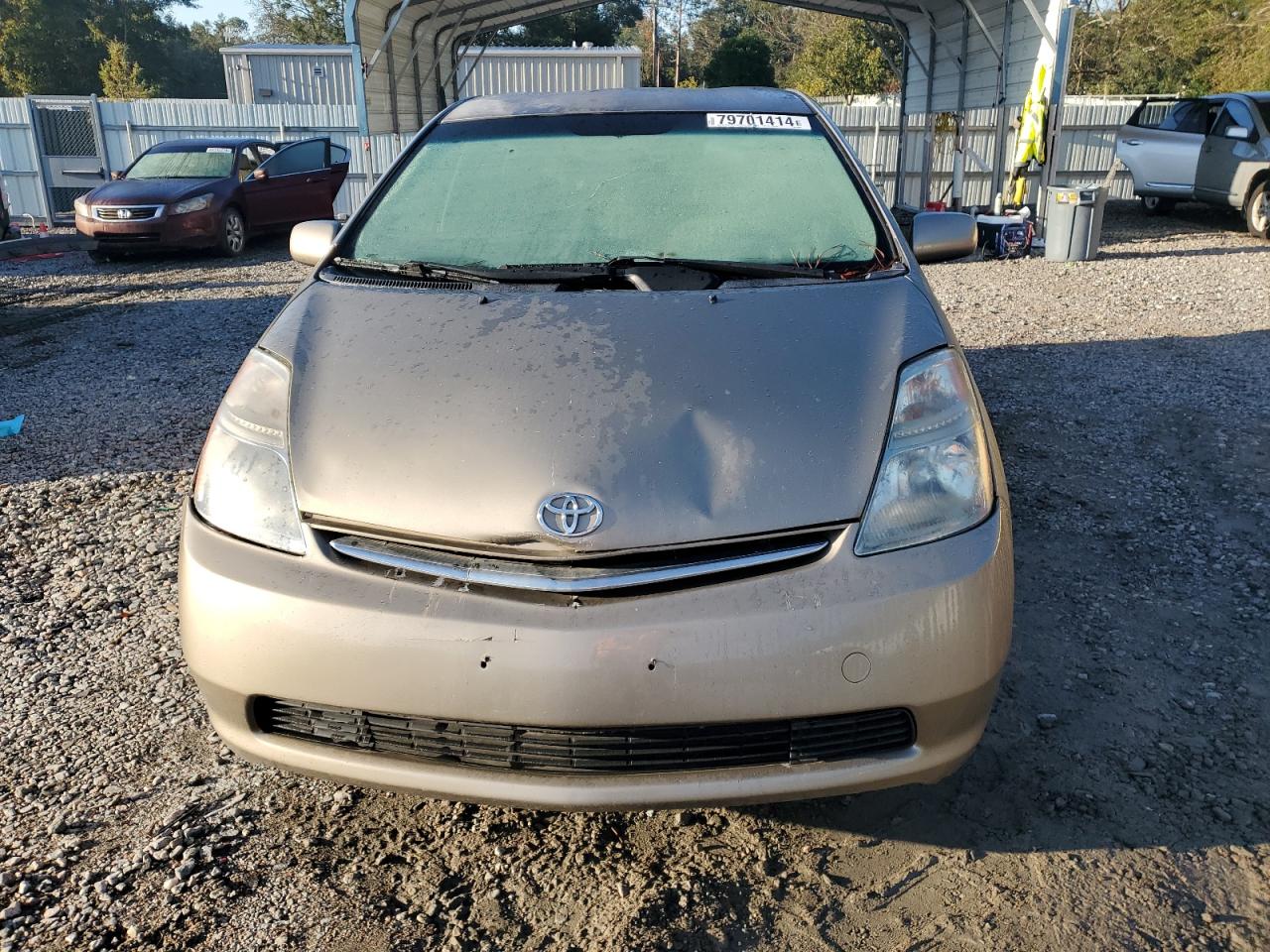 2006 Toyota Prius VIN JTDKB20U167526428 Copart auction photo, rear end / front end damage thumbnail 5