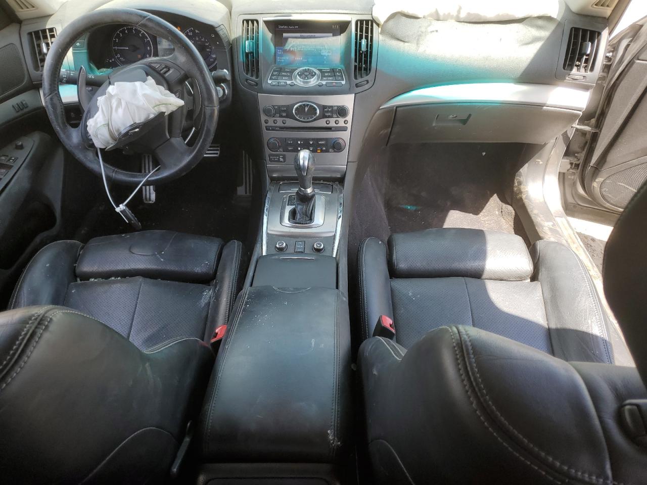 2013 Infiniti G VIN JN1CV6AR0DM352026 Copart auction photo, all over / undercarriage damage thumbnail 8
