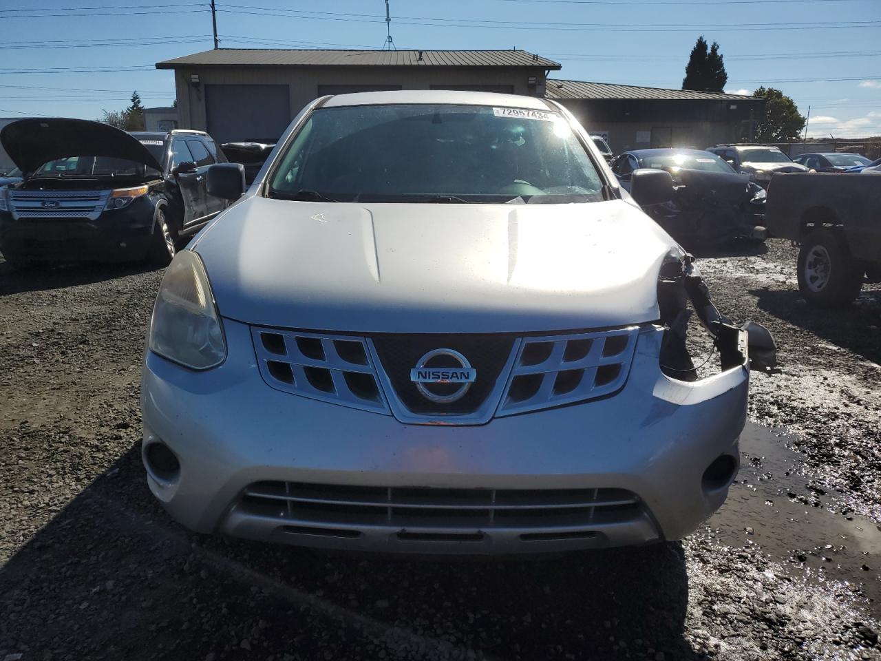 2011 Nissan Rogue VIN JN8AS5MT7BW175494 Copart auction photo, front end damage thumbnail 5