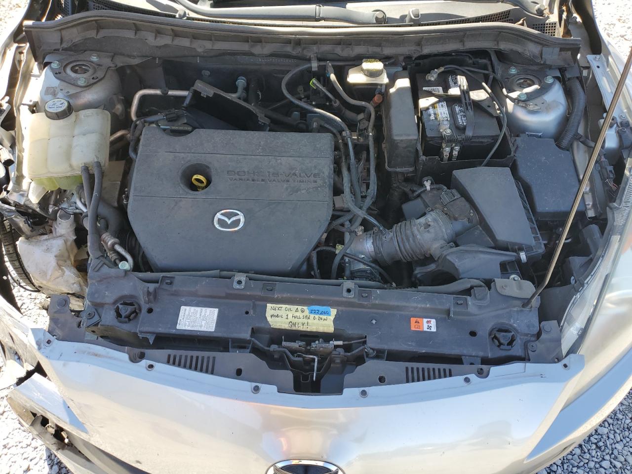 2012 Mazda 3 VIN JM1BL1UF6C1629460 Copart auction photo, front end / side damage thumbnail 11
