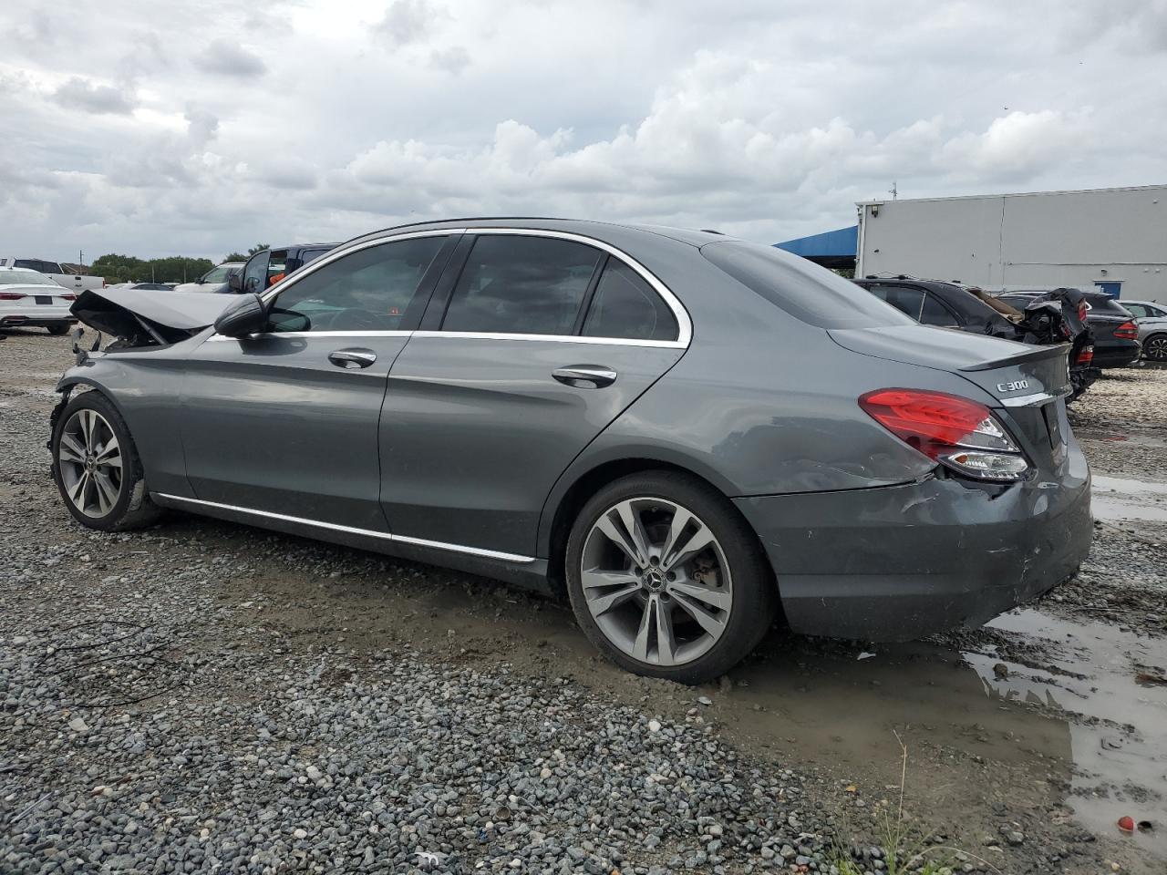 2018 Mercedes-Benz C-klasse VIN 55SWF4JB5JU265921 Copart auction photo, all over / undercarriage damage thumbnail 2