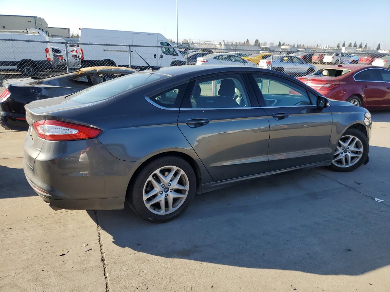 2016 Ford Fusion VIN 1FA6P0H73G5115623 Copart auction photo, front end damage thumbnail 3