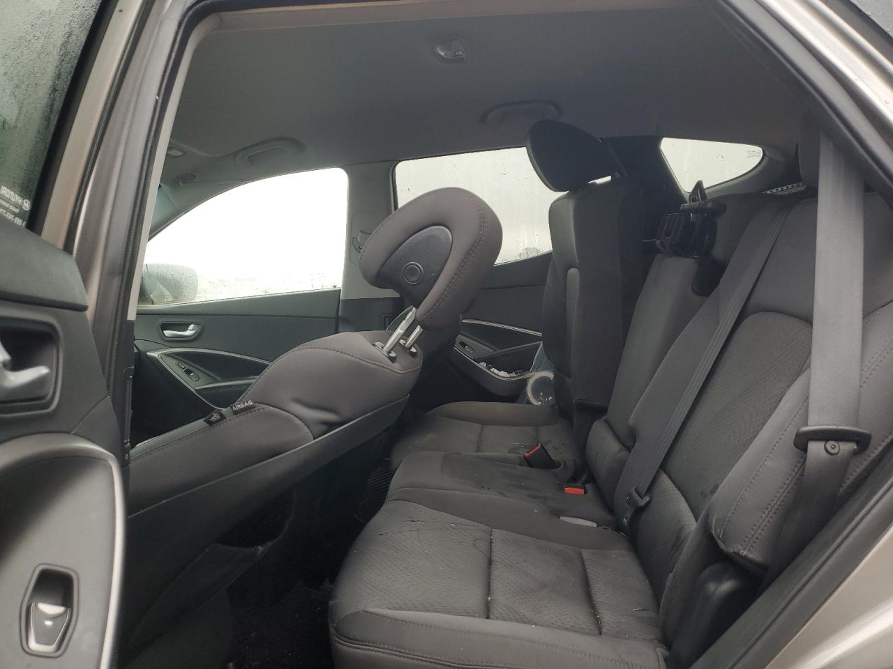 2013 Hyundai Santa Fe VIN 5XYZU3LA8DG123448 Copart auction photo, rear end damage thumbnail 11