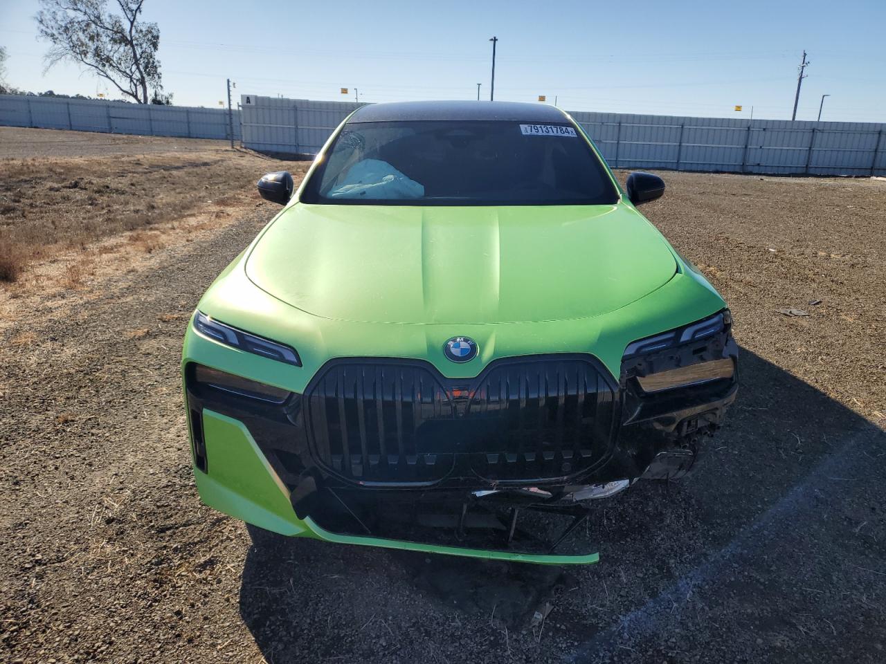 2023 BMW 7er VIN WBA23EH0XPCM18573 Copart auction photo, front end / rear end damage thumbnail 5