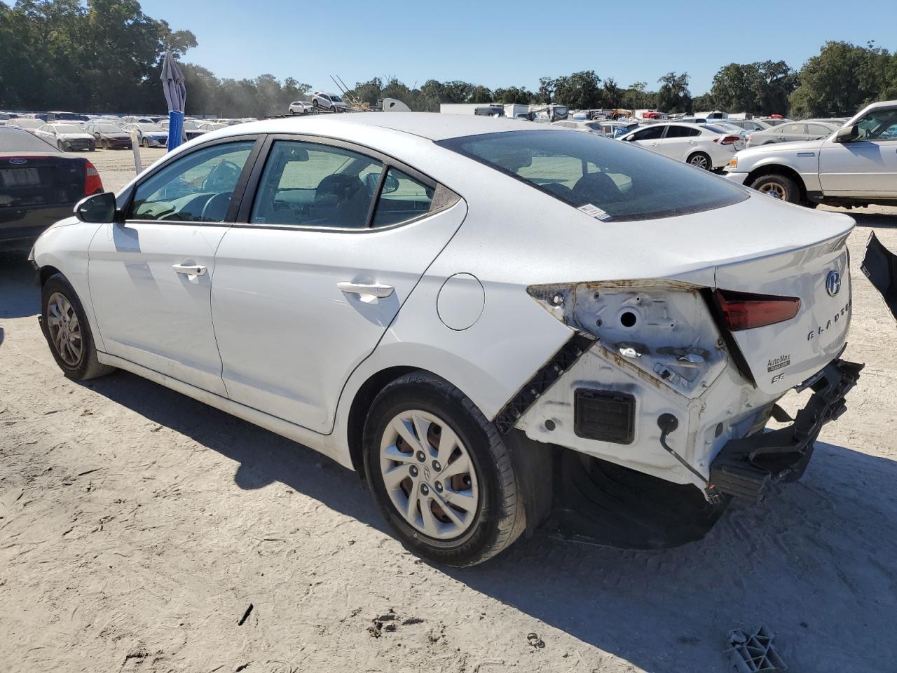 2019 Hyundai Elantra VIN 5NPD74LF0KH411022 Copart auction photo, rear end / front end damage thumbnail 2