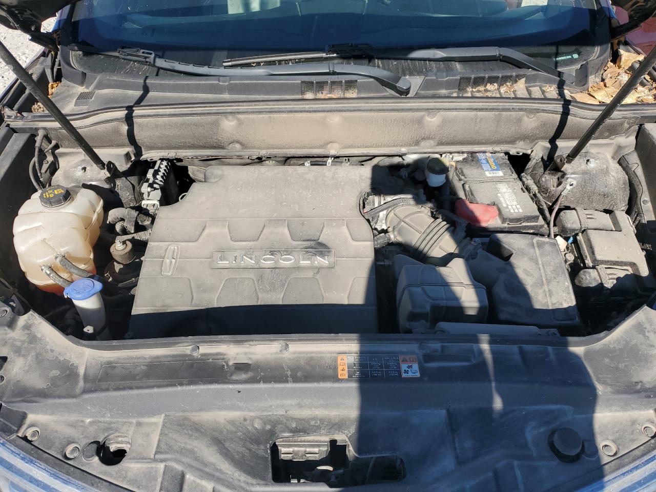 2017 Lincoln MKX VIN 2LMPJ6KR9HBL30952 Copart auction photo, side damage thumbnail 10