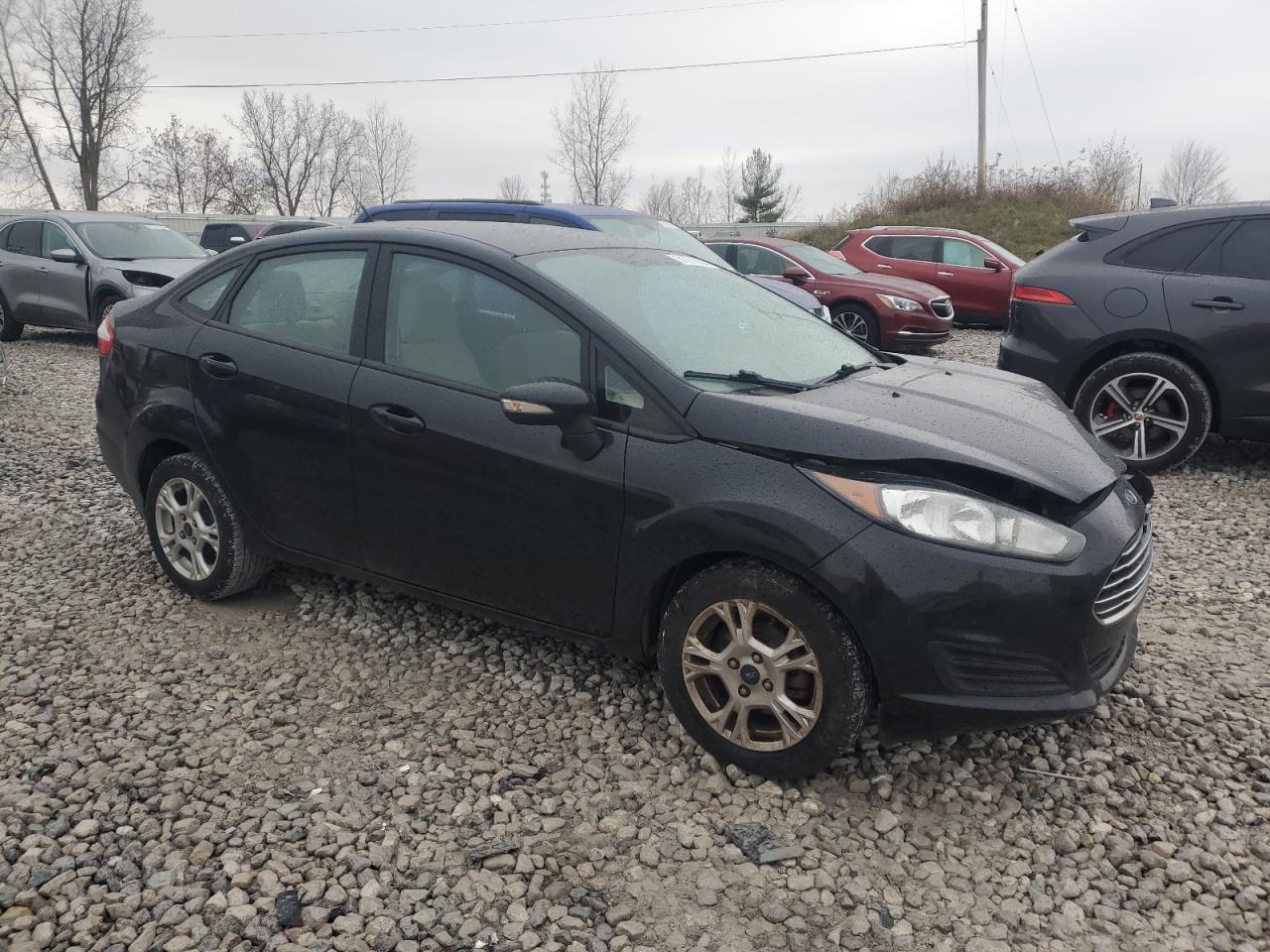 2014 Ford Fiesta VIN 3FADP4BJ0EM102144 Copart auction photo, front end damage thumbnail 4