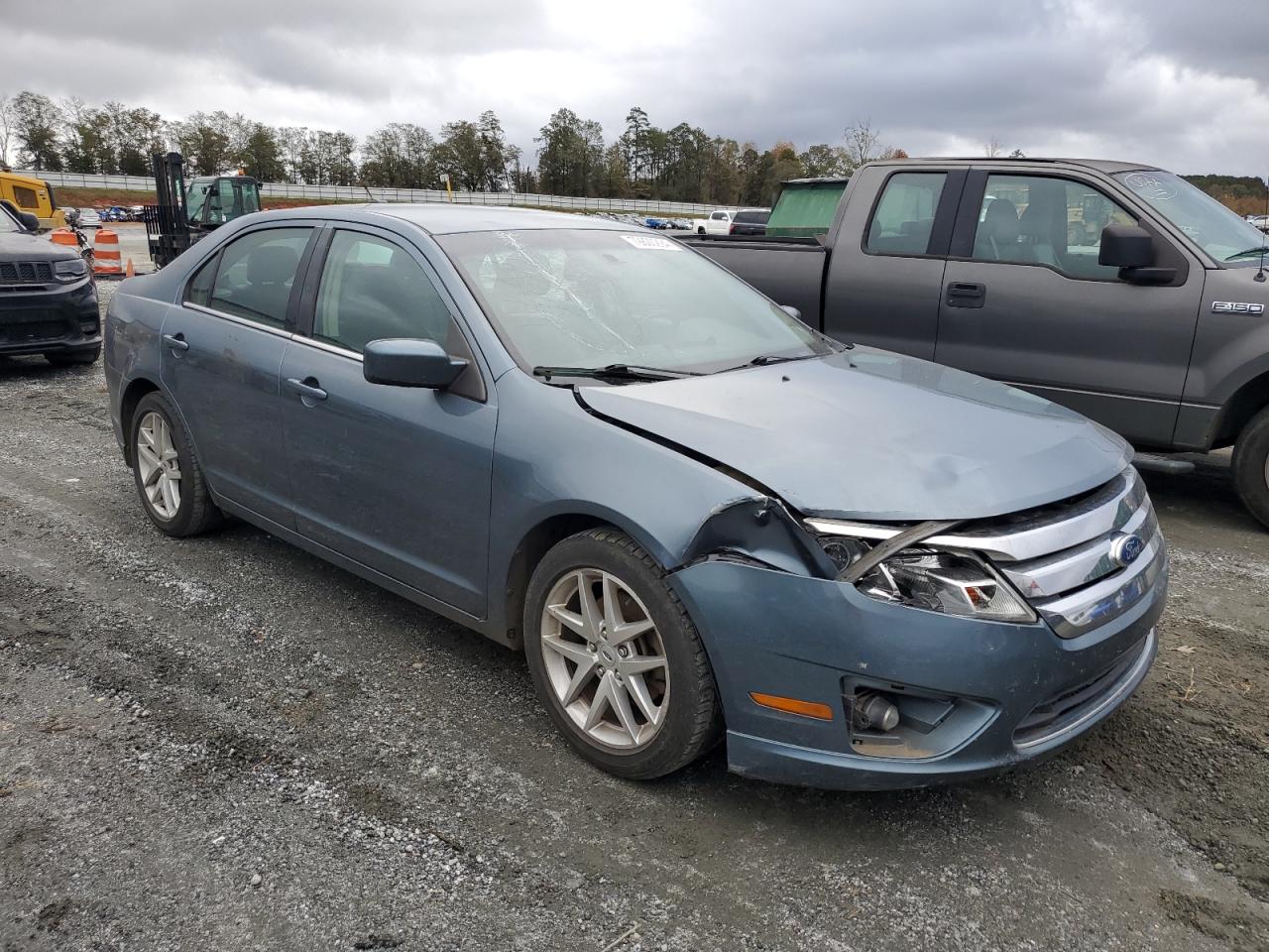 2011 Ford Fusion VIN 3FAHP0JA6BR324908 Copart auction photo, front end damage thumbnail 4