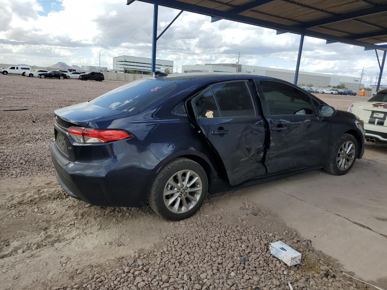 2021 Toyota Corolla VIN JTDHPMAE9MJ139365 Copart auction photo, side damage thumbnail 3