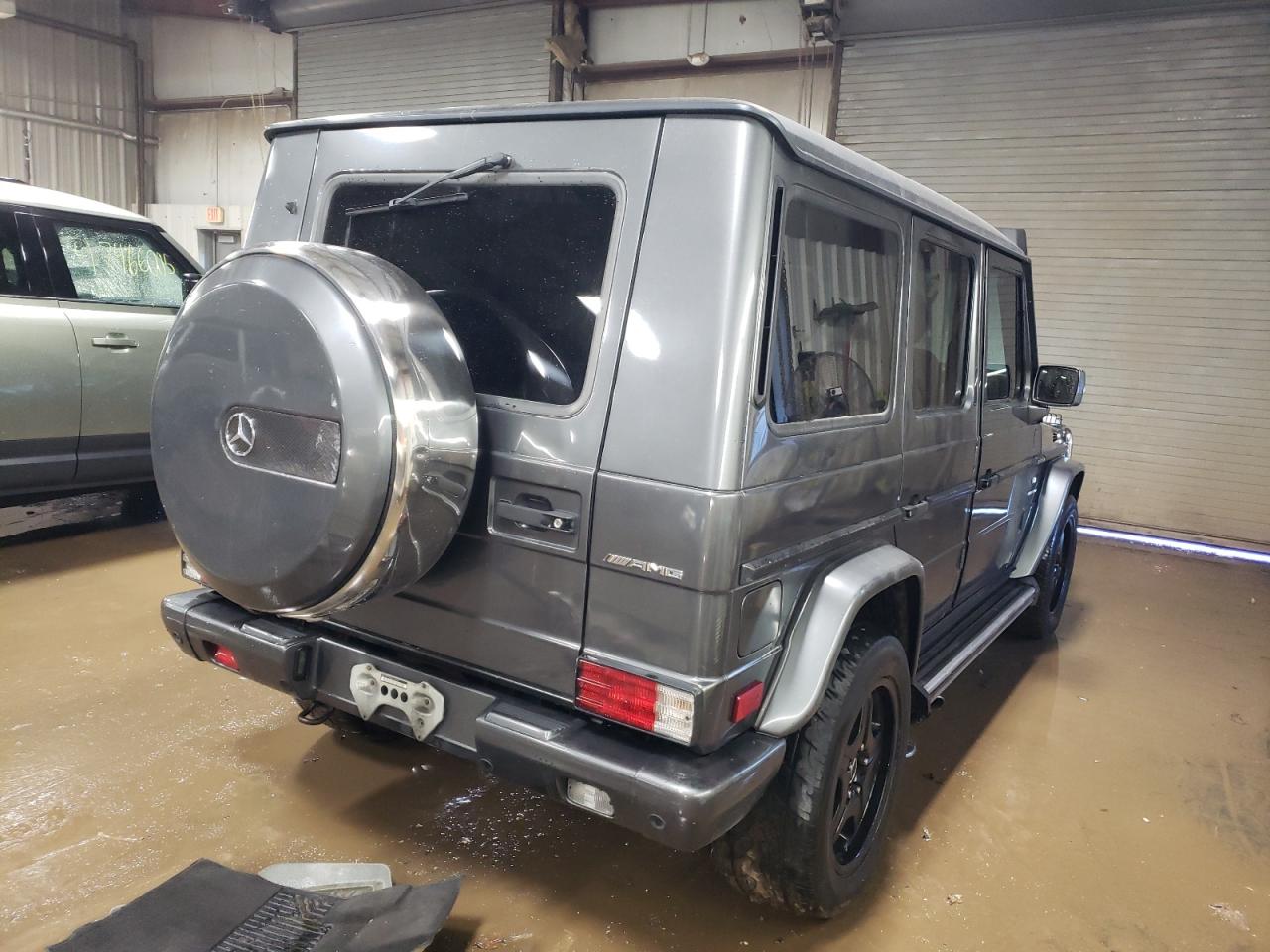 2005 Mercedes-Benz G-klasse VIN WDCYR71E65X160243 Copart auction photo, side damage thumbnail 3