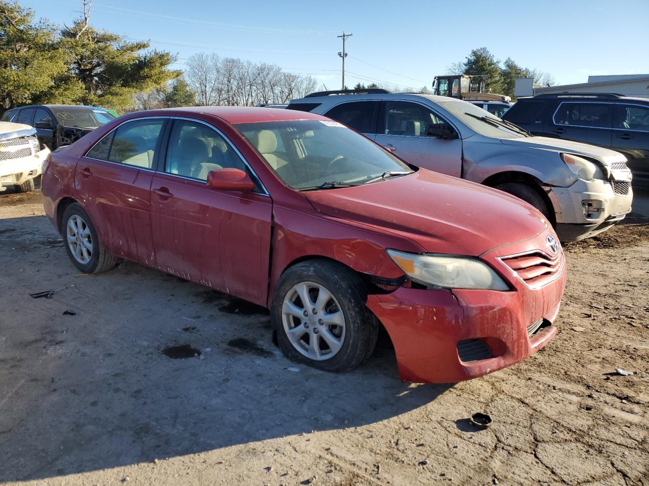 2011 Toyota Camry VIN 4T4BF3EK9BR179980 Copart auction photo, undercarriage / front end damage thumbnail 4