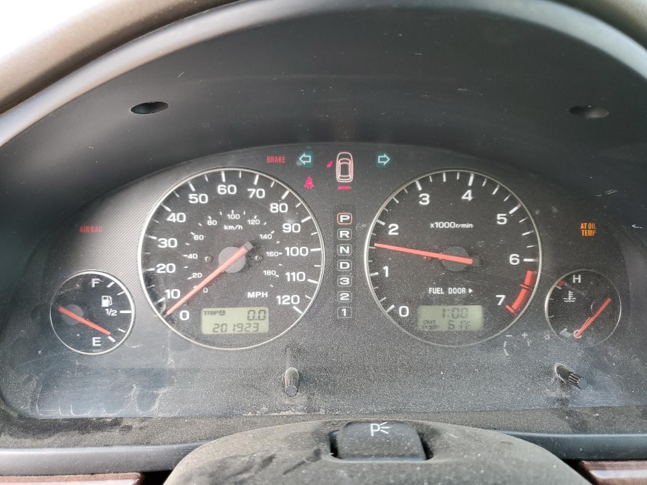 2004 Subaru Legacy VIN 4S3BH675X47615433 Copart auction photo, rear end / top/roof damage thumbnail 9