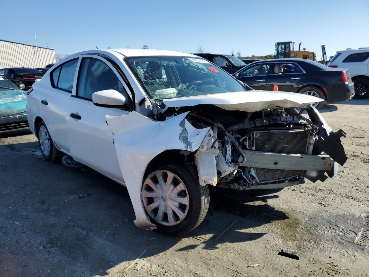 2018 Nissan Versa VIN 3N1CN7AP3JL886017 Copart auction photo, front end damage thumbnail 4