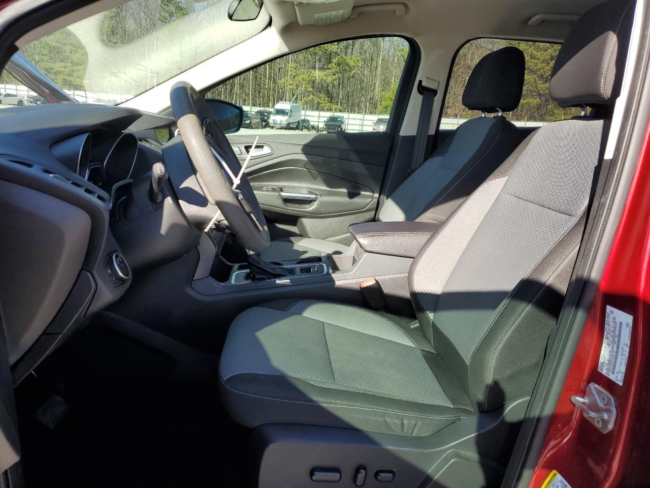 2017 Ford Escape VIN 1FMCU0GDXHUB73163 Copart auction photo, front end / undercarriage damage thumbnail 7