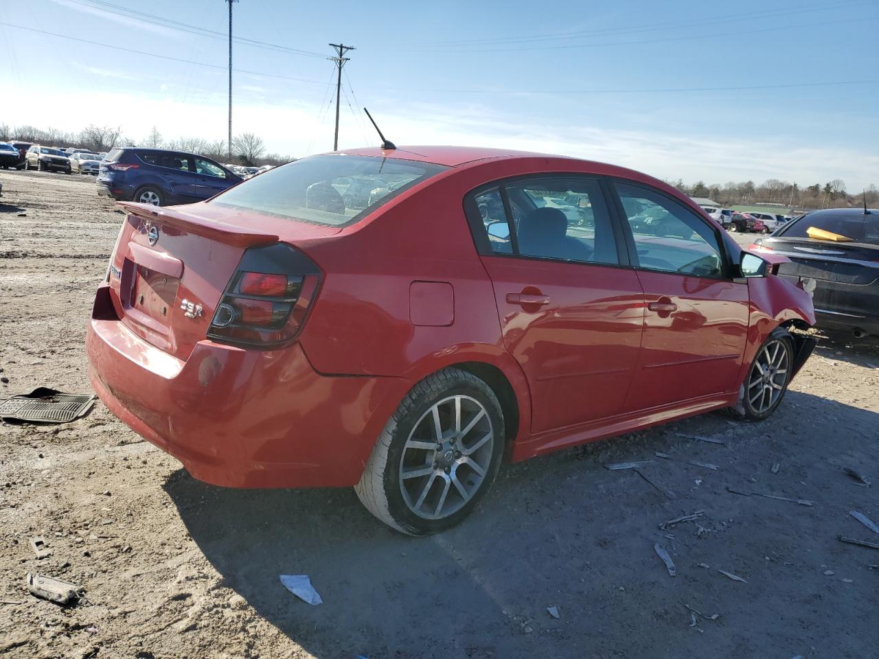2007 Nissan Sentra VIN 3N1CB61E47L702231 Copart auction photo, front end damage thumbnail 3