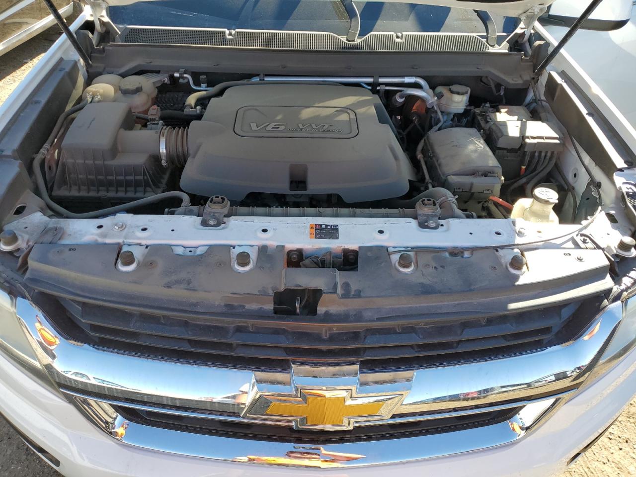 2016 Chevrolet Colorado VIN 1GCGSCE31G1258075 Copart auction photo, rear end / frame damage damage thumbnail 11