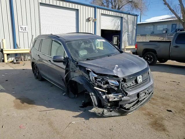 2021 Honda Pilot VIN 5FNYF6H25MB087315 Copart auction photo, all over damage thumbnail 12