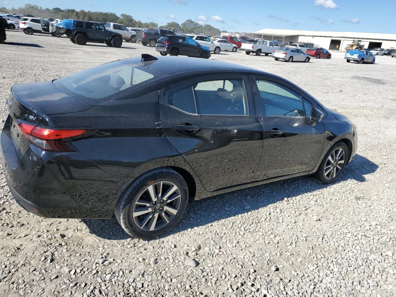 2021 Nissan Versa VIN 3N1CN8EV4ML861887 Copart auction photo, side damage thumbnail 3