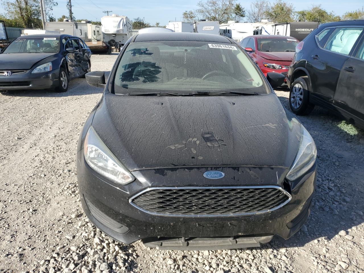 2016 Ford Focus VIN 1FADP3E24GL392360 Copart auction photo, rear end damage thumbnail 5