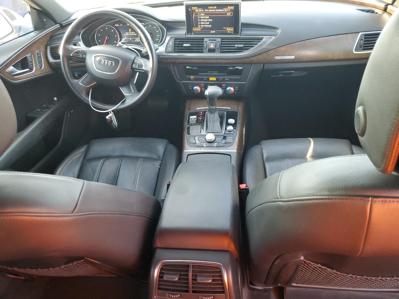 2014 Audi A7 VIN WAU2GAFC3EN080932 Copart auction photo, front end damage thumbnail 8