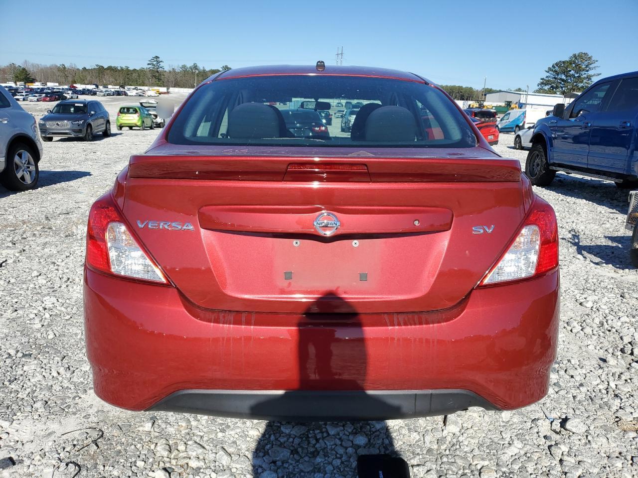 2017 Nissan Versa VIN 3N1CN7AP8HL810383 Copart auction photo, front end damage thumbnail 6