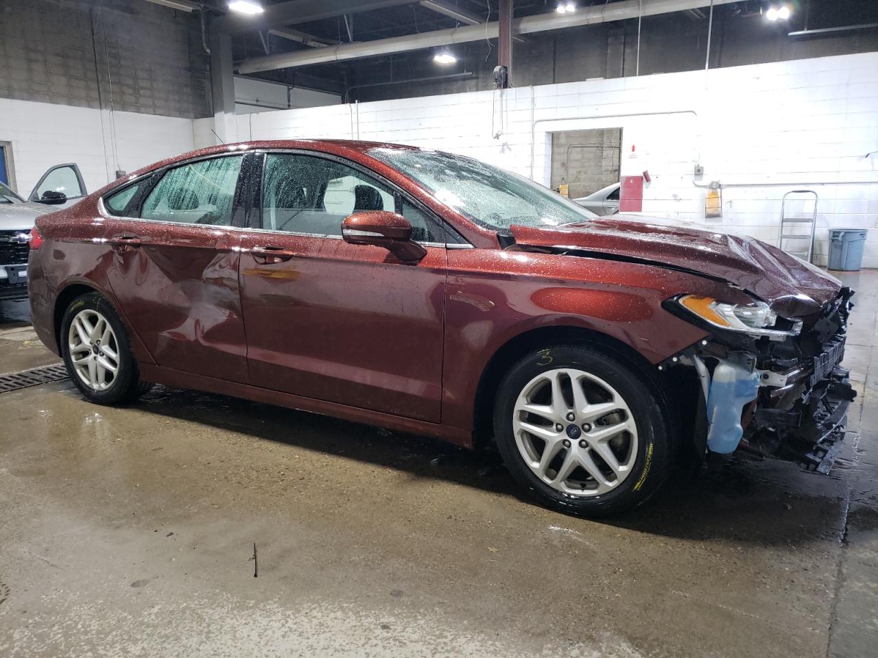 2016 Ford Fusion VIN 3FA6P0H78GR238234 Copart auction photo, front end / side damage thumbnail 4